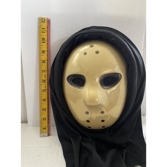Halloween Friday The 13th Jason Type Mask w Leads No Pump Selling As Mask Only - Picture 6 of 8